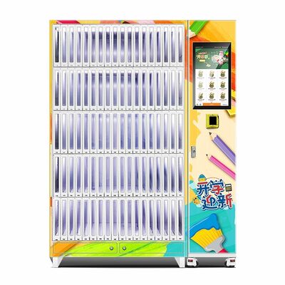 Distributore automatico di libri Haloo con serratura elettronica intelligente e robusta porta trasparente antiscoppio