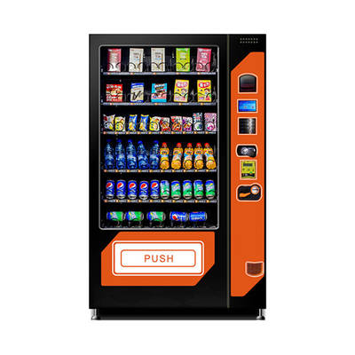 Tastiera che tocca il distributore automatico di raffreddamento del sottopassaggio dei distributori automatici per alimento e le bevande