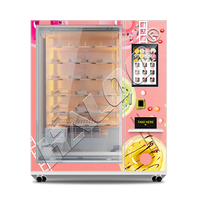 Rete congelata automatica di Wifi di potere del distributore automatico del gelato 900W