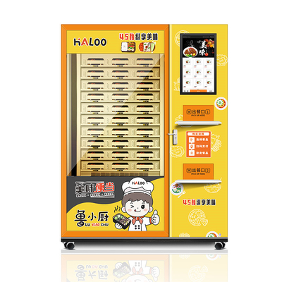 Microonda calda calda completamente automatica del distributore automatico dell'alimento del distributore automatico dell'alimento