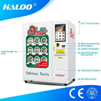 Meno una preparazione centigrado da 20 gradi distributore automatico congelato dell'alimento di Bento Breakfast Lunch Box Dumplings dei pasti con la funzione di riscaldamento veloce
