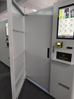 Distributore automatico congelato vendita calda dell'alimento con il lettore della carta di credito e lingua tailandese per trasporto in Tailandia