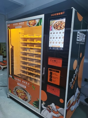 Distributore automatico su ordinazione congelato del riscaldamento a microonde del pasto dell'alimento fresco