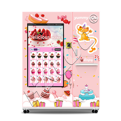 Fabbricante di macchine vendite di Haloo 21,5 pollici pubblicità Smart touch screen macchina vendita di torte