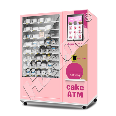 Fabbricante di macchine vendite di Haloo 21,5 pollici pubblicità Smart touch screen macchina vendita di torte