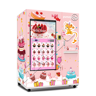 Fabbricante di macchine vendite di Haloo 21,5 pollici pubblicità Smart touch screen macchina vendita di torte