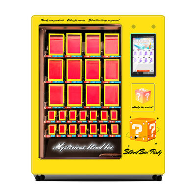 Haloo 21,5 pollici touchscreen blind box vending machine piattaforma di consegna XY con finestra di visualizzazione extra grande