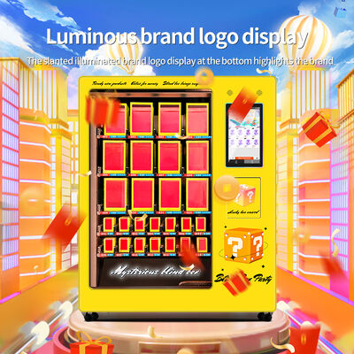 Haloo 21,5 pollici touchscreen blind box vending machine piattaforma di consegna XY con finestra di visualizzazione extra grande