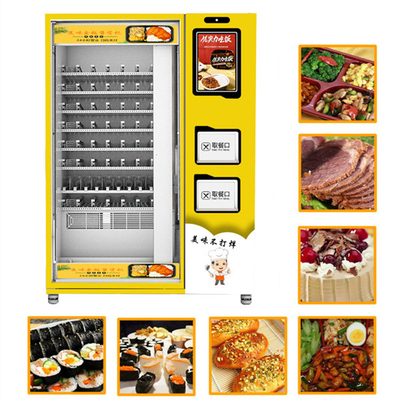 Distributore automatico caldo dell'hamburger del distributore automatico del panino con il forno a microonde