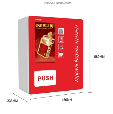 Sigaretta di carta Mini Vending Machine fissato al muro del preservativo