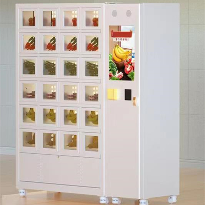 Distributore automatico di raffreddamento dell'armadio dell'esportazione della norma europea con refrigerazione di And 4℃ del lettore della carta di credito