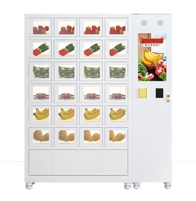 Il distributore automatico di raffreddamento dell'armadio per la carne delle verdure della frutta fresca agglutina i sushi
