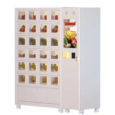 Il distributore automatico di raffreddamento dell'armadio per la carne delle verdure della frutta fresca agglutina i sushi