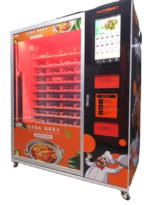 Il distributore automatico di microonda per gli alimenti caldi ha riscaldato il distributore automatico