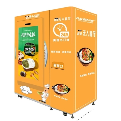 Distributore automatico congelato automatico dell'alimento con la microonda per il bento della scatola