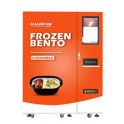 Distributore automatico congelato automatico dell'alimento con la microonda per il bento della scatola
