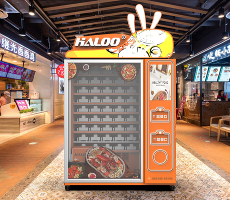 distributore automatico automatico degli alimenti a rapida preparazione 3800W con la singola microonda