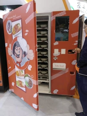 Il distributore automatico del riscaldamento caldo completamente automatico dell'alimento ha personalizzato il distributore automatico caldo dell'alimento