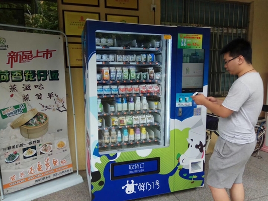 Distributore automatico della frutta fresca dell'OEM combinato con la rete dell'armadio 4G