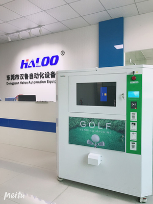 distributore automatico di Golf Club dell'erogatore della palla di capacità 10000pcs con lo schermo a 22 pollici degli annunci