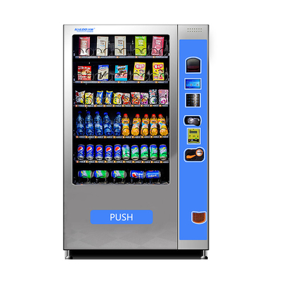 Tastiera che tocca il distributore automatico di raffreddamento del sottopassaggio dei distributori automatici per alimento e le bevande