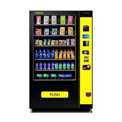 Tastiera che tocca il distributore automatico di raffreddamento del sottopassaggio dei distributori automatici per alimento e le bevande