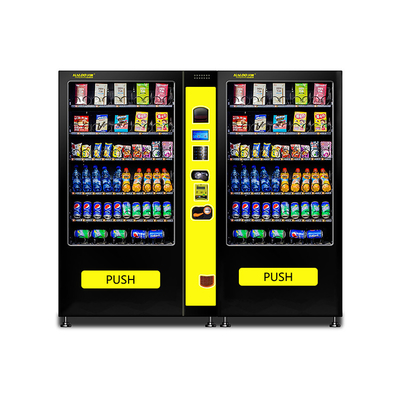 Tastiera che tocca il distributore automatico di raffreddamento del sottopassaggio dei distributori automatici per alimento e le bevande