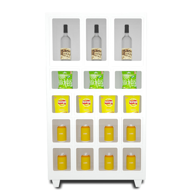 Distributore automatico dell'armadio degli accessori di Haloo per gli spuntini ed il vino