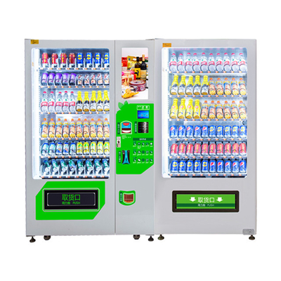 La grande capacità beve e fa un spuntino il distributore automatico combinato con i doppi distributori automatici di combinazione del Governo
