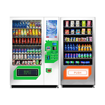 La grande capacità beve e fa un spuntino il distributore automatico combinato con i doppi distributori automatici di combinazione del Governo