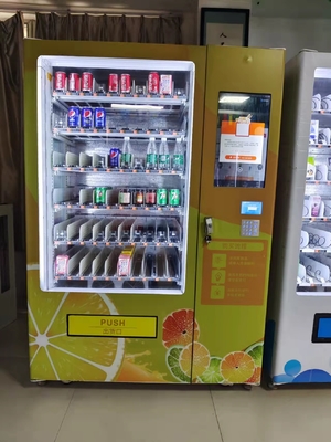 Bevande di raffreddamento e distributore automatico astuto degli spuntini, distributore automatico del nastro trasportatore 