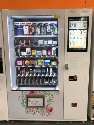 Certificato del CE dei distributori automatici della drogheria del touch screen con la temperatura ambiente