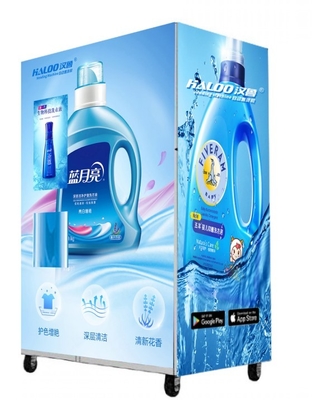 Distributore automatico detergente di uso della casa della scuola del condominio con il sistema della ricarica